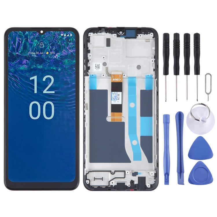 Digitalizzatore LCD con cornice per Nokia C210 G310 G42 G60