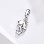 Ciondolo delfino in argento sterling S925