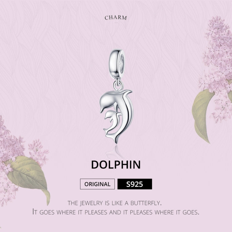 Ciondolo delfino in argento sterling S925