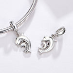 Ciondolo delfino in argento sterling S925