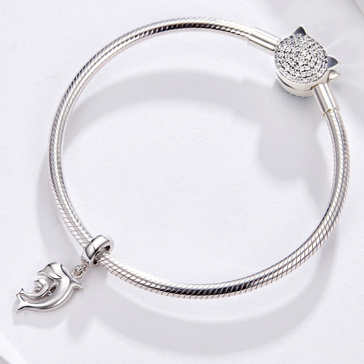 Ciondolo delfino in argento sterling S925