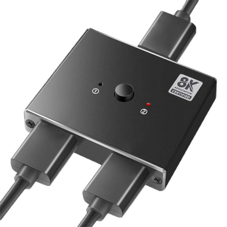 Switcher HDMI bidirezionale 8K 60Hz 2 in 1 OZ