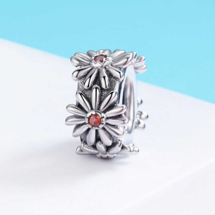 Perline margherita in argento sterling S925 1,1x0,6 cm