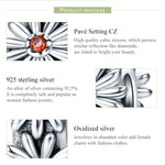 Perline margherita in argento sterling S925 1,1x0,6 cm