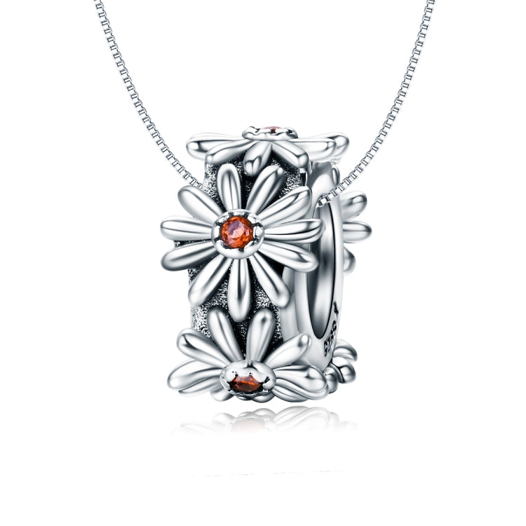 Perline margherita in argento sterling S925 1,1x0,6 cm
