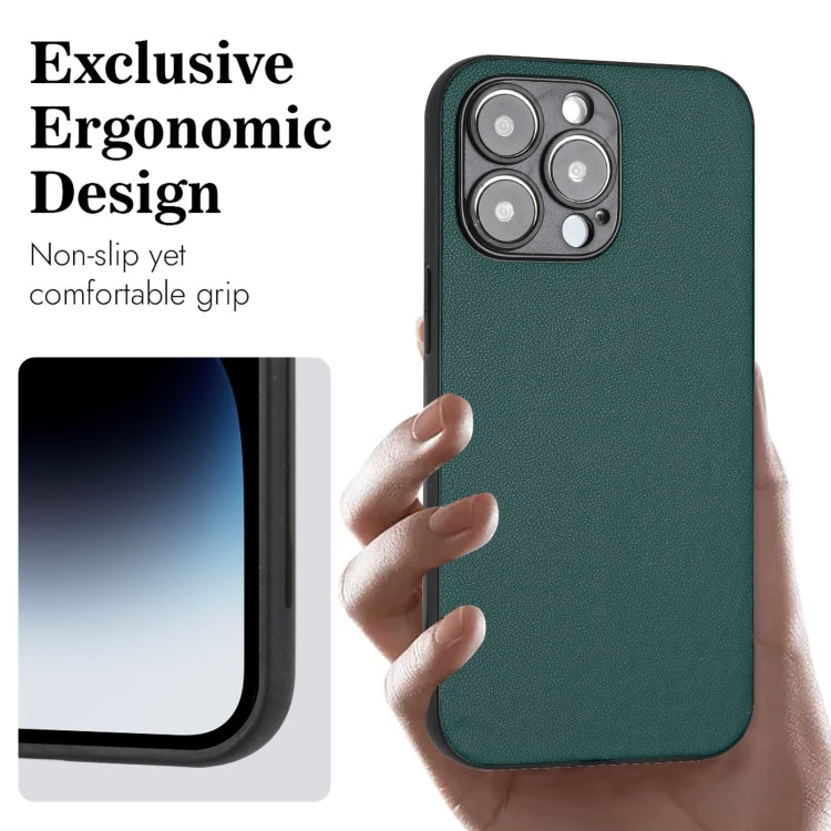 Custodia in pelle per iPhone 15 Pro Max e 15 Plus