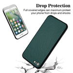 Custodia in pelle per iPhone SE 2022, 13 Pro, 8, 7, 6