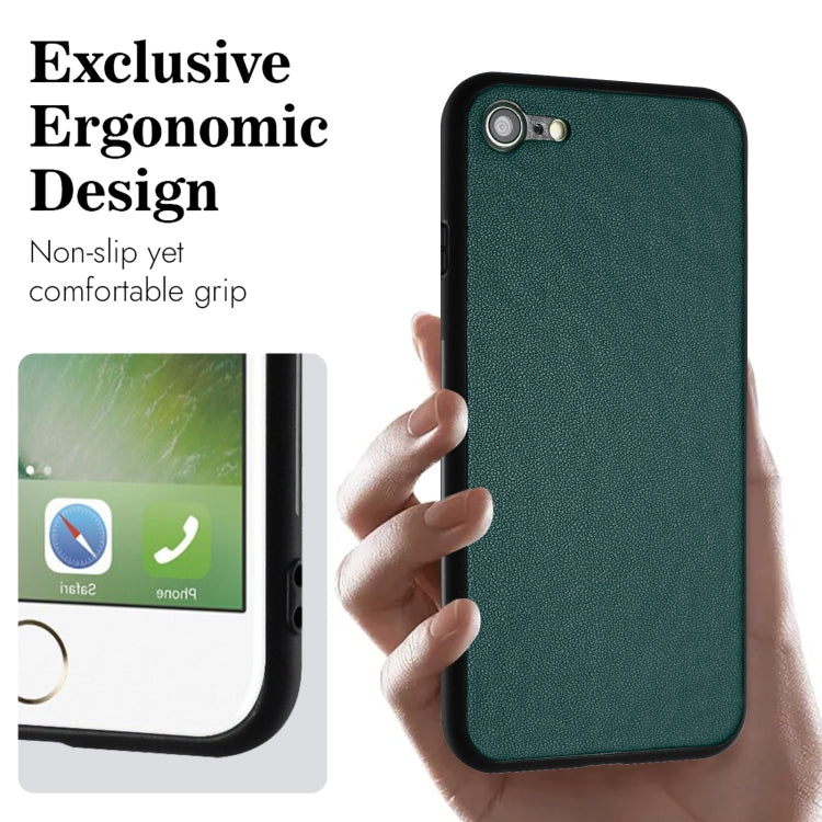 Custodia in pelle per iPhone SE 2022, 13 Pro, 8, 7, 6