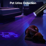 Mini torcia UV 9 LED 395 nm in lega di alluminio