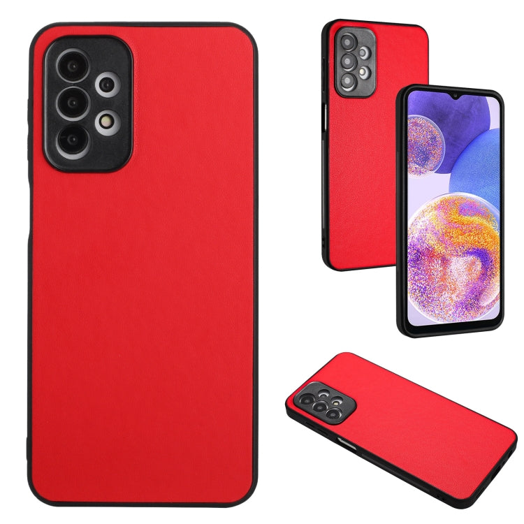 Custodia singola per telefono con motivo in pelle R20, For Samsung Galaxy S20 FE, For Samsung Galaxy A23 165.4mm, For Samsung Galaxy A53 5G, For Samsung Galaxy A33 5G