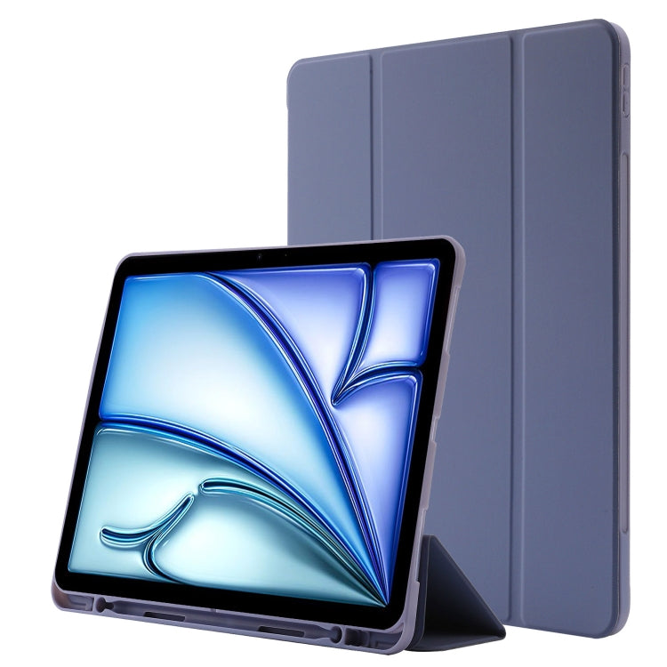 Custodia tablet in pelle con slot penna per iPad Air