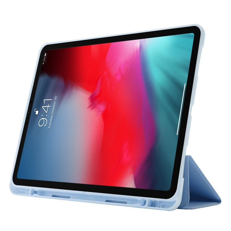 Custodia tablet in pelle con slot penna per iPad Air