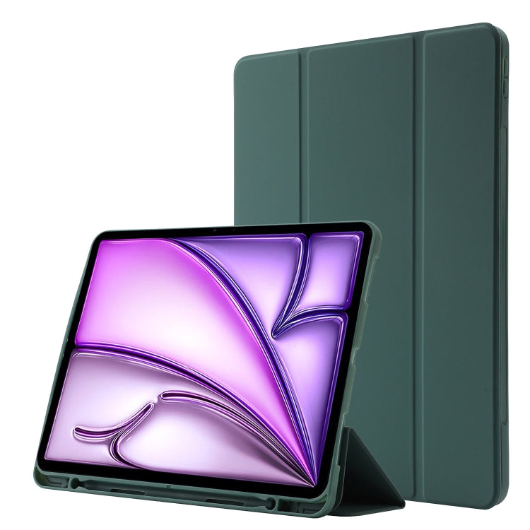 Custodia tablet in pelle con slot penna per iPad Air