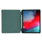 Custodia tablet in pelle con slot penna per iPad Air