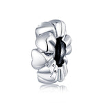Perline cuore in argento sterling S925 per gioielli