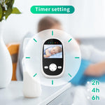 Telecamera baby monitor con schermo LCD 2,4 pollici