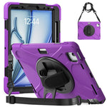 Custodia tablet in silicone con impugnatura girevole per iPad Air