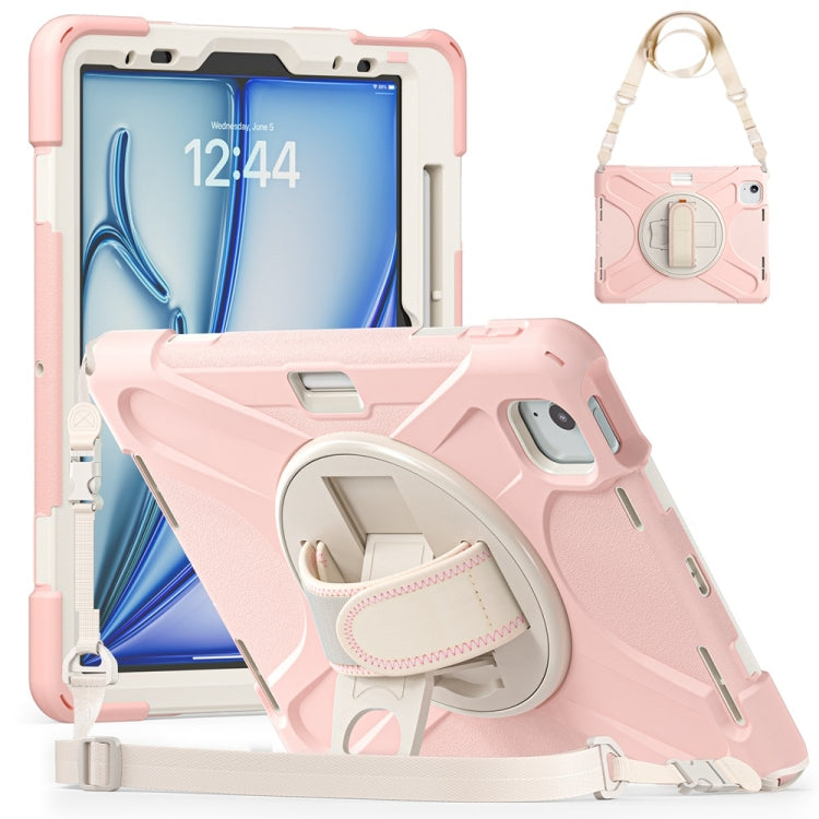 Custodia tablet in silicone con impugnatura girevole per iPad Air