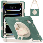 Custodia tablet in silicone con impugnatura girevole per iPad Air