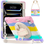 Custodia tablet in silicone con impugnatura girevole per iPad Air