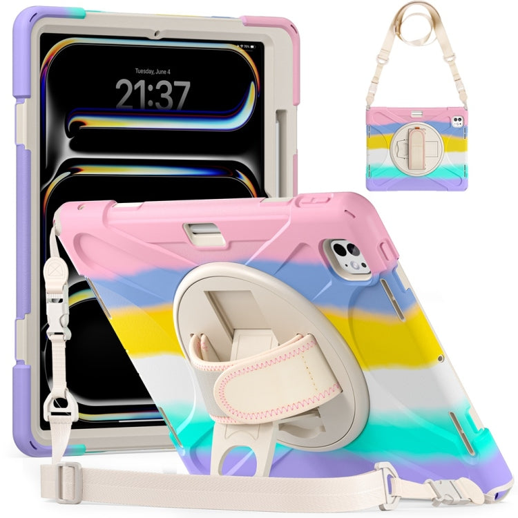 Custodia tablet in silicone con impugnatura girevole per iPad Air
