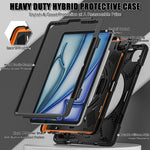 Custodia tablet in silicone con impugnatura girevole per iPad Air