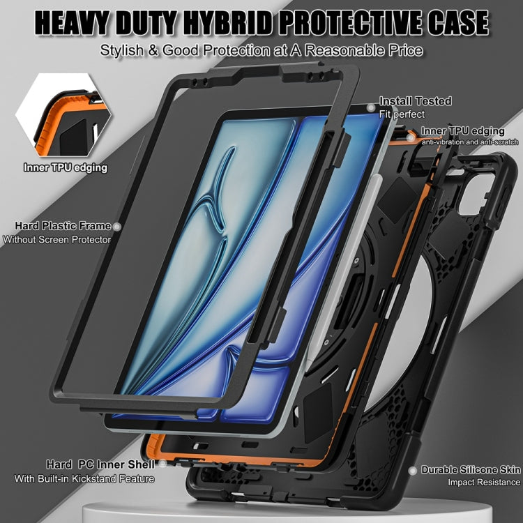 Custodia tablet in silicone con impugnatura girevole per iPad Air