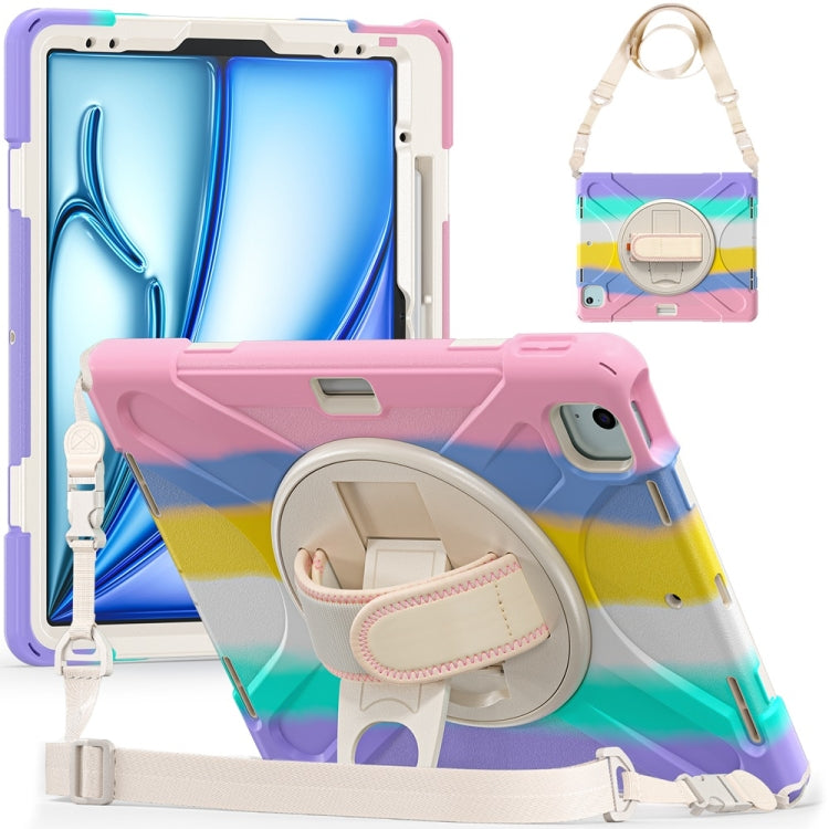 Custodia tablet in silicone con impugnatura girevole per iPad Air