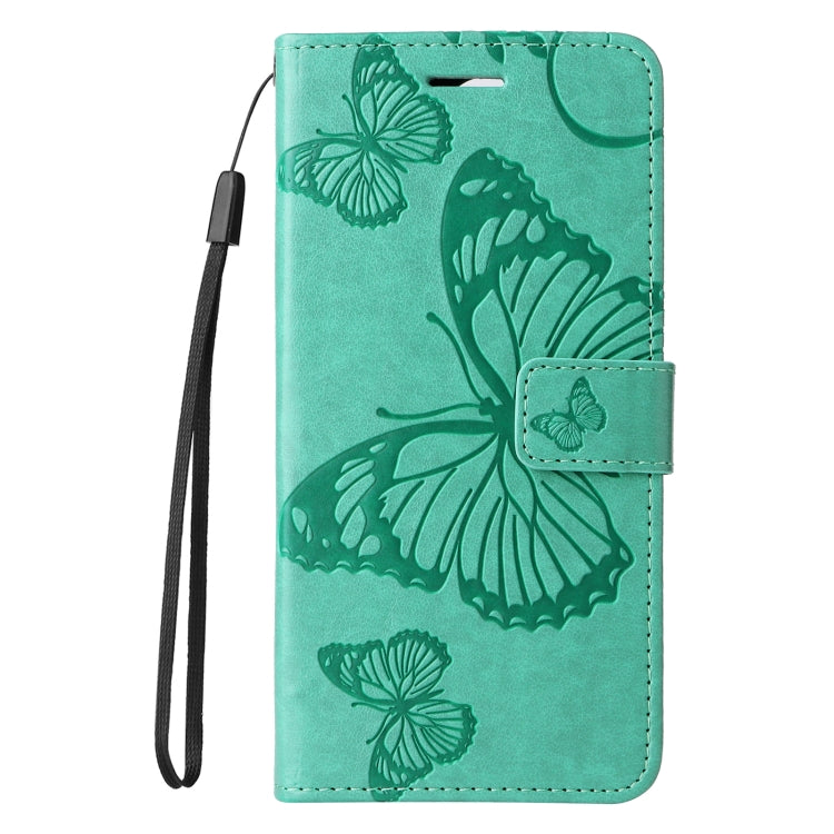 Custodia portafoglio in pelle con motivo farfalla per iPhone 16 P