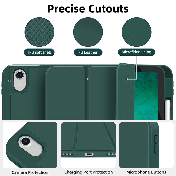 Custodia tablet in TPU e pelle per iPad Air 11 e Pro