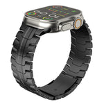 Cinturino per orologio in acciaio al titanio con fibbia a doppia chiusura, For Apple Watch Series 8 41mm, For Apple Watch Series 8 45mm, For Apple Watch SE 2022 40mm, For Apple Watch SE 2022 44mm, For Apple Watch Series 7 41mm                          ...