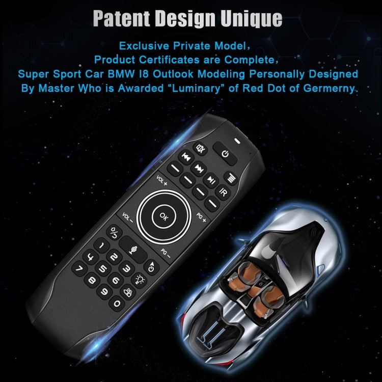 G7V Pro Fly Air Mouse wireless 2.4GHz con giroscopio