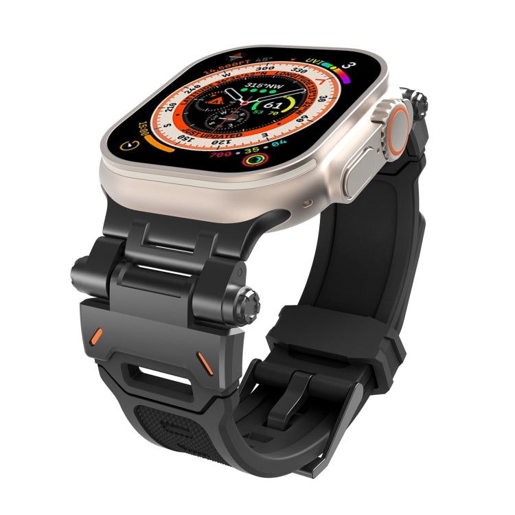 Cinturino per orologio in TPU con connettore in acciaio inossidabile, For Apple Watch Series 2 42mm