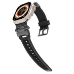 Cinturino per orologio in TPU con connettore in acciaio inossidabile, For Apple Watch Series 2 42mm