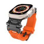 Cinturino per orologio in TPU con connettore in acciaio inossidabile, For Apple Watch Series 2 42mm