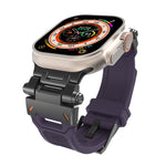 Cinturino per orologio in TPU con connettore in acciaio inossidabile, For Apple Watch Series 2 42mm