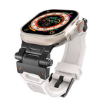 Cinturino per orologio in TPU con connettore in acciaio inossidabile, For Apple Watch Series 2 42mm