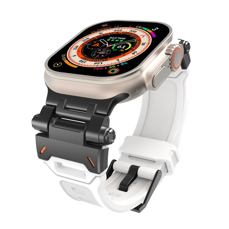 Cinturino per orologio in TPU con connettore in acciaio inossidabile, For Apple Watch Series 2 42mm