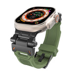 Cinturino per orologio in TPU con connettore in acciaio inossidabile, For Apple Watch Series 2 42mm