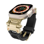 Cinturino per orologio in TPU con connettore in acciaio inossidabile, For Apple Watch Series 2 42mm