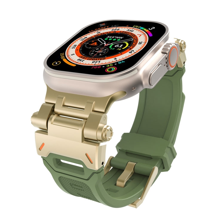 Cinturino per orologio in TPU con connettore in acciaio inossidabile, For Apple Watch Series 2 42mm