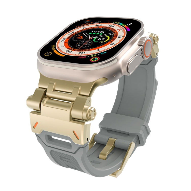Cinturino per orologio in TPU con connettore in acciaio inossidabile, For Apple Watch Series 2 42mm
