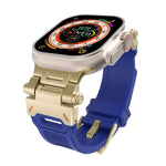 Cinturino per orologio in TPU con connettore in acciaio inossidabile, For Apple Watch Series 2 42mm