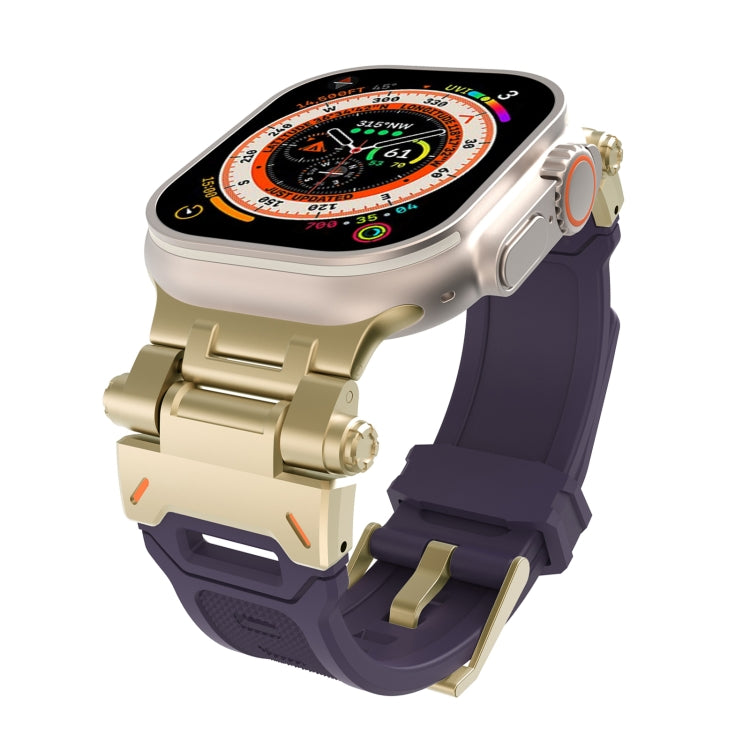 Cinturino per orologio in TPU con connettore in acciaio inossidabile, For Apple Watch Series 2 42mm