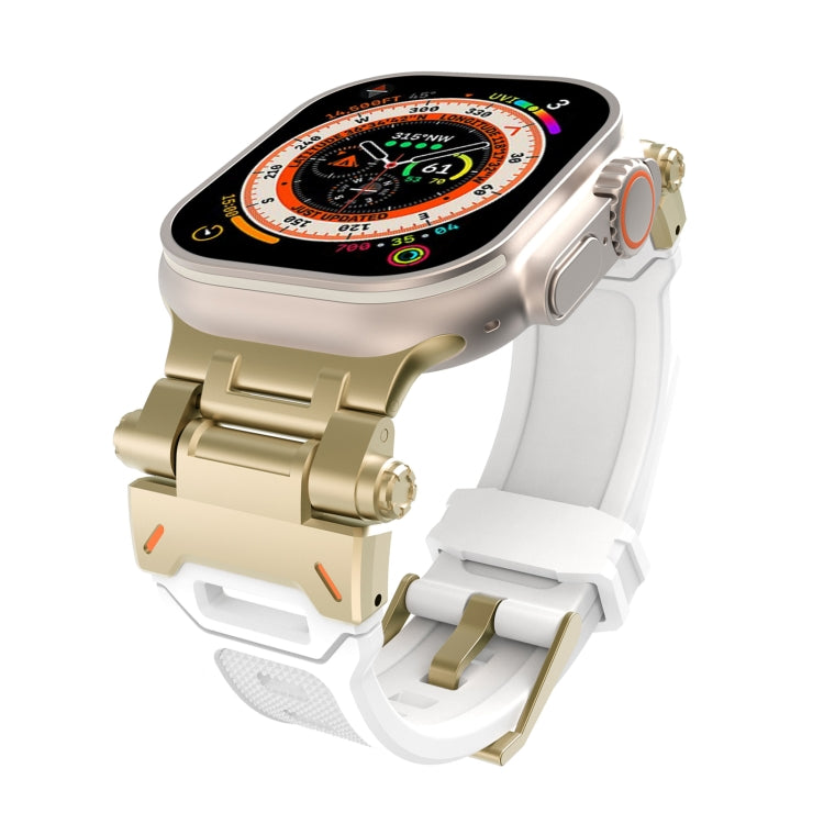 Cinturino per orologio in TPU con connettore in acciaio inossidabile, For Apple Watch Series 2 42mm