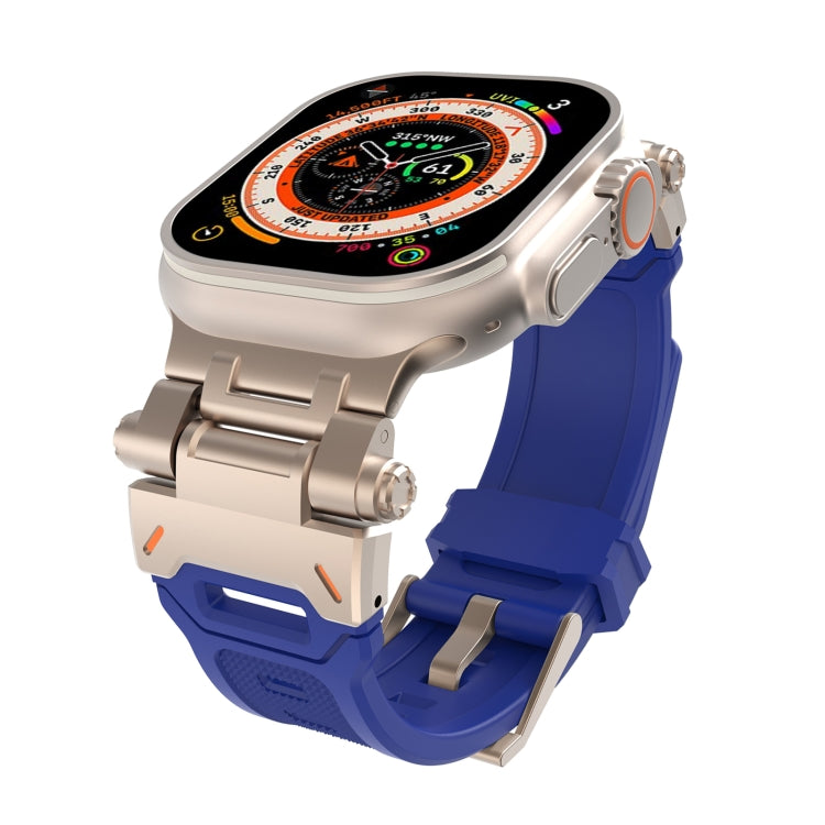 Cinturino per orologio in TPU con connettore in acciaio inossidabile, For Apple Watch Series 2 42mm