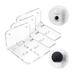 Supporto da parete piccolo in acrilico 14x12x6 cm