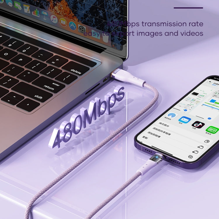 Cavo ricarica rapida USB-C 3 in 1 ROCK G20 1,5 m 100W