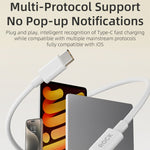 Cavo ricarica rapida USB-C 1m ROCK P8 Prime 27W