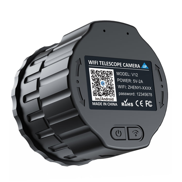 Fotocamera a specchio portatile HD 2K WiFi per telescopio